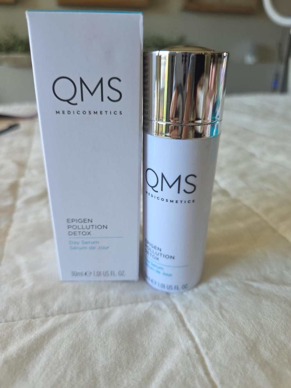QMS Medicosmetics Epigen Pollution Detox Day Serum 1.01 oz 30mL NEW
